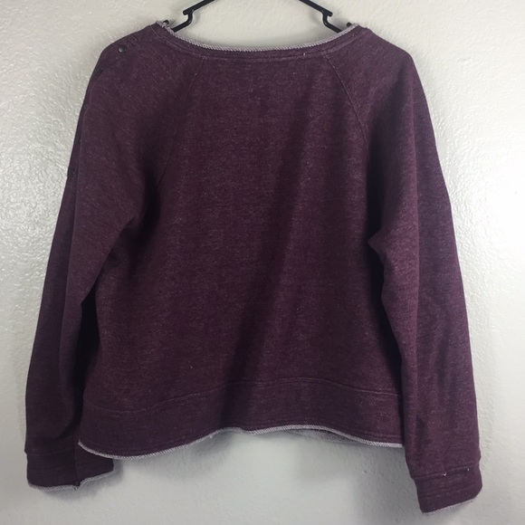 Rock & Republic Maroon Sweater in XL - Picture 2 of 6